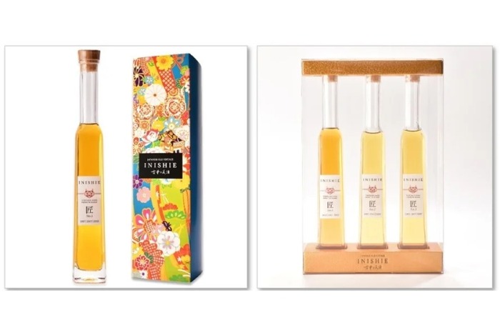 独自配合の3種のオリジナルブレンド古酒「INISHIE 匠」シリーズ販売