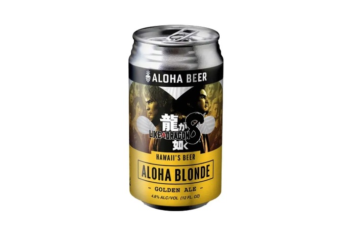 龍が如く8」とハワイのクラフトビール「ALOHA BEER」がコラボ