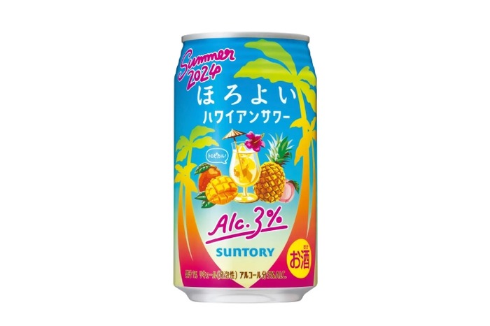 【tomjoe】No.038 日本酒とダブルカモミールのほろ酔いソープ 夏のトロピカルな1本！「ほろよい〈ハワイアンサワー〉」期間限定新