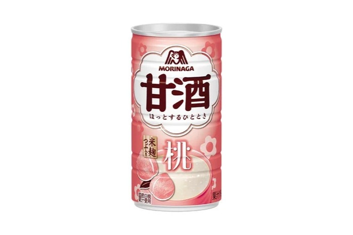 ひなまつりやお花見にぴったり！】国産白桃果汁を使用した「甘酒＜桃