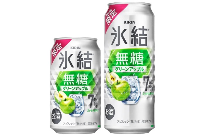 好評を受け再発売！】「キリン 氷結®無糖 グリーンアップル ALC.7