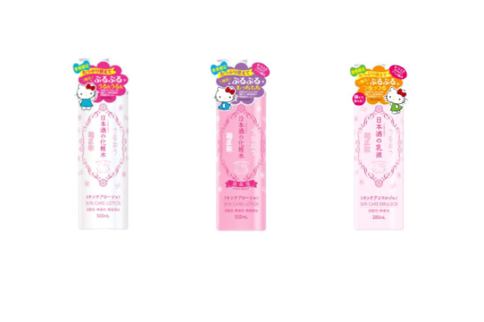 世界中で愛されるハローキティと菊正宗が異色のコラボ！「日本酒の化粧