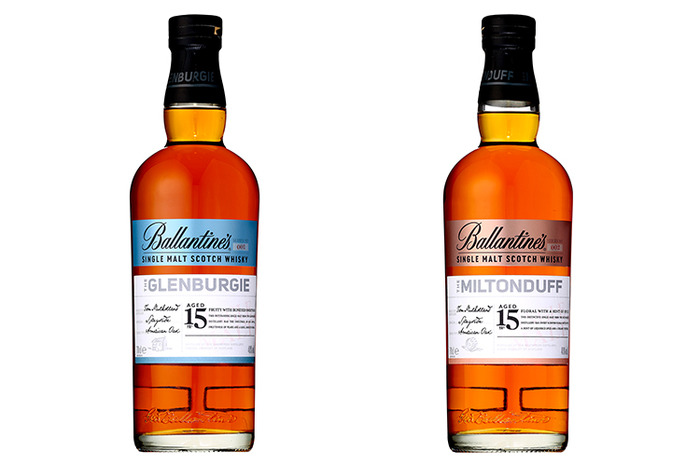 バランタインのキーモルト2種「グレンバーギー15年
