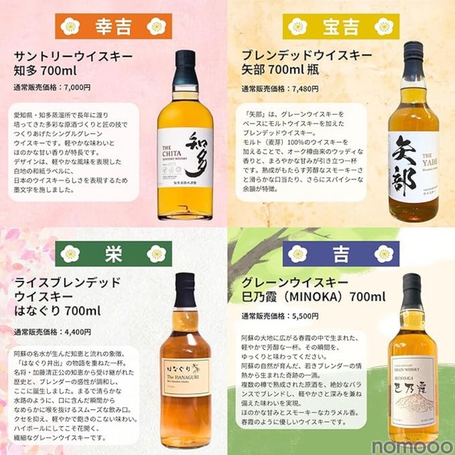 1等は「山崎18年」！最高峰ウイスキーが3,980円で当たるかも！？】「第