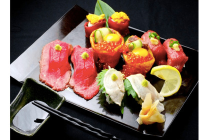 「肉寿司」食べ放題1980円！恵比寿・立川の「とろにく」へGO！！ 画像