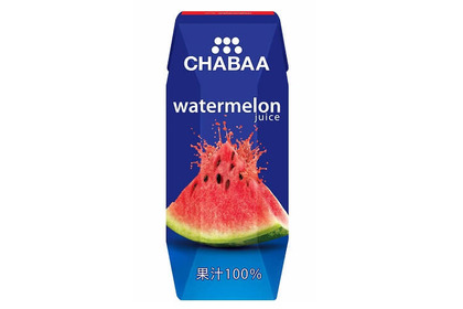 熱中症対策に！夏バテ対策に！飲むスイカ『CHABAA 果汁100％ウォーターメロンジュース』新発売！ 画像