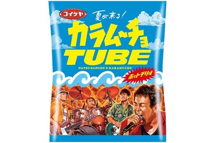 湖池屋がTUBEとコラボした！TUBEの楽曲をオマージュしたスナックを続々発売♪ 画像