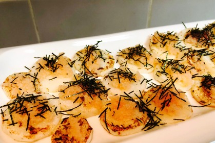 【レシピ】食感の組み合わせが楽しい「バター山芋の生たらこのせ」 画像