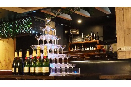【シャンパンタワー500円イベント】パーティーやサプライズに『Bar Jack』で特別な時間をすごそう！ 画像