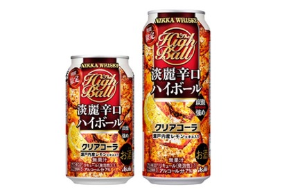 アルコール7%の爽快ハイボール！『ニッカ淡麗辛口ハイボール期間限定クリアコーラ』期間限定で登場 画像