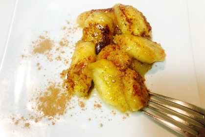 【レシピ】余ったバナナが簡単にオシャレおつまみに変身！「焼きバナナ～ラム風味～」 画像