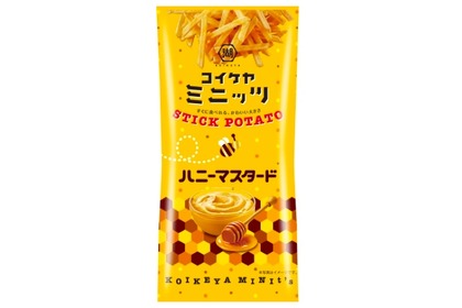 甘じょっぱさが堪らん！「コイケヤミニッツ スティックポテト ハニーマスタード」新発売！ 画像
