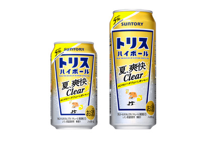 レモン風味のすっきりした味わい「トリスハイボール缶〈夏、爽快Clear〉」夏季限定発売 画像