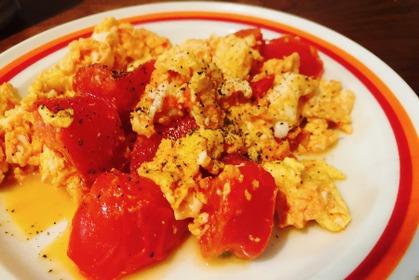 【レシピ】意外と知られてない中華料理！さっと炒めるだけの「トマトと卵の中華炒め」 画像