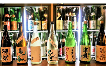 厳選日本酒70種以上！「日本酒バル　富士屋」が