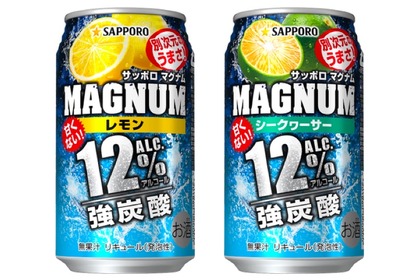 12%の衝撃を楽しめ！人気の「サッポロ マグナム」が通年発売決定 画像