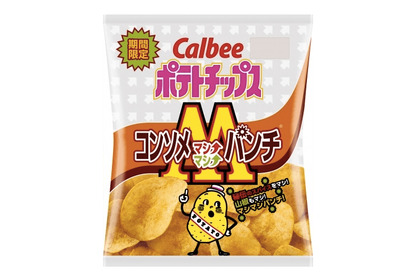 お酒のアテにもピッタリ！「ポテトチップス コンソメM(マシマシ)パンチ」コンビニ限定発売 画像