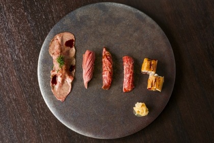 創作料理×牛肉寿司！本格牛肉割烹「牛肉寿司 きんたん」が銀座にオープン 画像