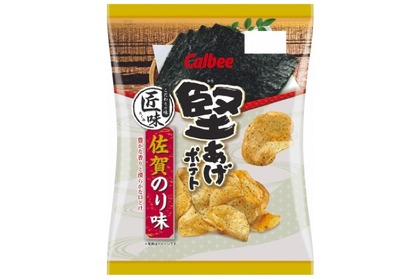 人気の堅揚げに期間限定味！「堅あげポテト匠味 佐賀のり味」がコンビニで新発売 画像