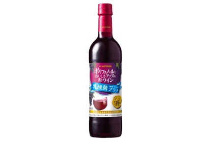 気軽に美味いワインが飲める！「ポリフェノールでおいしさアップの赤ワイン＜乳酸菌プラス＞」全国発売 画像