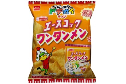 人気カップ麺がベビースターに！「エースコック ワンタンメン味」「わかめラーメン味」登場 画像