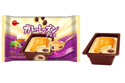 洋酒の大人な味わい！ラムレーズン×クッキー「ガトーレーズンアイス」発売 画像