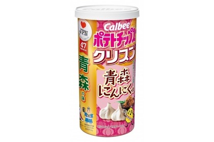 田子町産にんにくパウダー100％使用！青森の味『ポテトチップスクリスプ 青森にんにく味』発売 画像