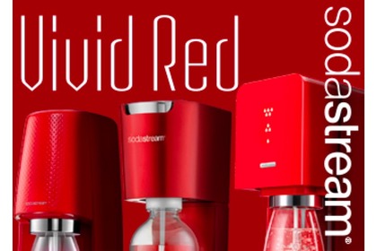 ソーダストリーム「Vivid Red」開催！マシンセットが最大5,000円相当お得 画像