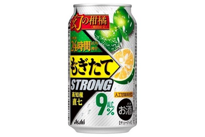 希少なすだち「直七」を使用！『アサヒもぎたてSTRONG 期間限定 高知産直七（なおしち）』発売 画像