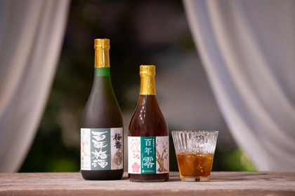 日本一の梅酒に極限まで近付けたノンアル飲料「百年零-ZERO-」販売！ 画像