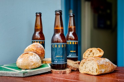 売れ残りのパンで製造したクラフトビール「CRUST」が正式に提供開始！ 画像
