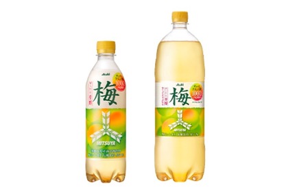 和歌山県産の南高梅を使用した炭酸飲料！「三ツ矢」梅が全国発売 画像