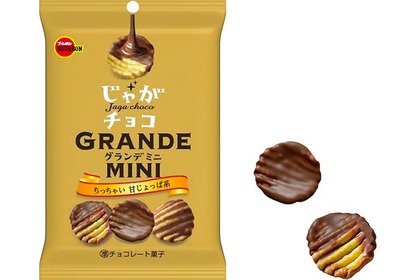 甘じょっぱ系チョコスナック「じゃがチョコグランデミニ」が新発売！ 画像