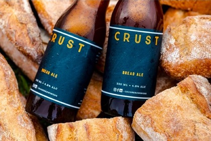 日本初！フードロスパンを使用したビール「CRUST PILSNER」が先行販売 画像