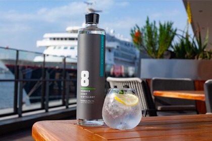 吟醸酒粕焼酎を使用したクラフトジン「NUMBER EIGHT GIN」が販売！ 画像