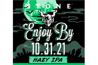 超人気ビールの最新作「Stone Enjoy By 10.31.21 Hazy IPA」が販売！ 画像