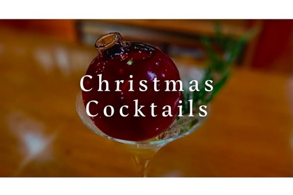 「CRAFT COCKTAIL TOKYO」がクリスマスに向けた新作カクテル3種を販売！ 画像