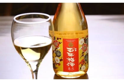 今年に仕込んだ本格梅酒「梅酒ヌーボー　百年梅酒 春花」が販売！ 画像