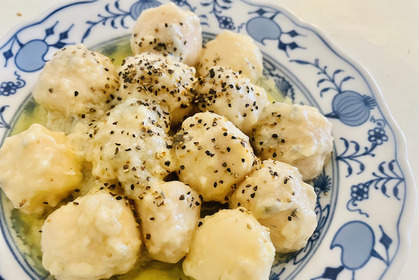 【レシピ】和×洋のメチャウマおつまみ！「里芋ゴルゴンゾーラ」 画像