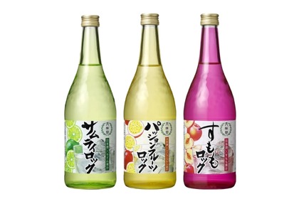 氷で飲む日本酒！？「サムライロック」「パッションフルーツロック」「すももロック」販売 画像