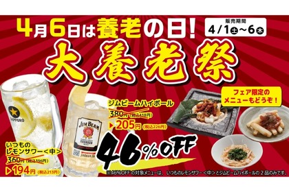 【激安】レサワ194円&ハイボール205円！？4月6日までの限定キャンペーンを見逃すな！ 画像