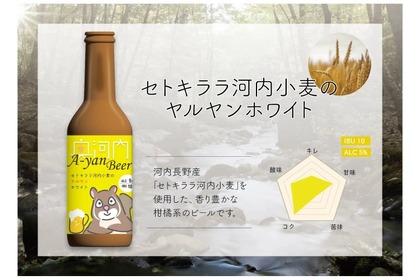 河内長野市の地産品を活用したクラフトビール「Ａ－ＹＡＮ」が発売！ 画像