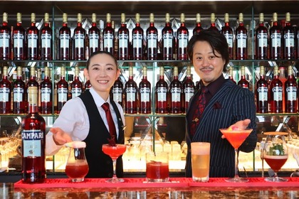 【レポート】カンパリを楽しむ一夜限りのカクテルイベント 「CAMPARI RED NIGHT in KAHALA」に行ってきた 画像