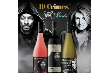 スヌープ・ドッグのワイン！？日本初上陸ワインブランド「19 Crimes.」が発売 画像