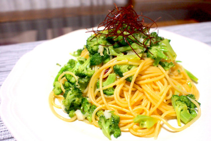 旬の野菜のひとり飲み向きパスタ「ブロッコリーパスタ」 画像