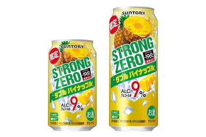 「－１９６C ストロングゼロ〈ダブルパイナップル〉」期間限定新発売！ 画像