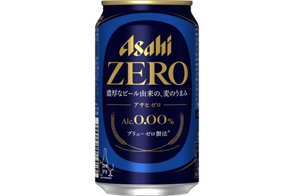 アルコール分0.00%のノンアルコールビールテイスト飲料「アサヒ ゼロ」発売！ 画像