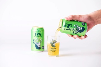 王道IPA！クラフトビール「HOPPIN’ GARAGE ホッピンIPA」が新発売 画像