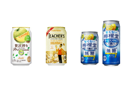 【5/26～6/1】あの檸檬堂に無糖が登場！？今週新発売の注目のお酒商品まとめ 画像