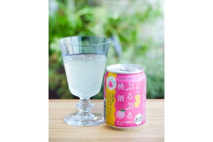 【限定】まるでデザート！？お酒のゼリー「白鶴 ぷるぷる桃酒 240ml」発売 画像